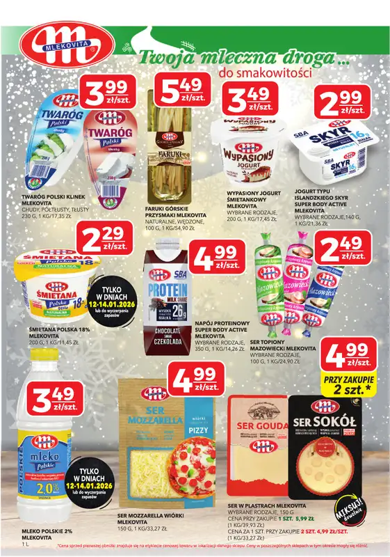 Top Market - gazetka promocyjna Gazetka od czwartku 08.01 do niedzieli 18.01 - strona 3