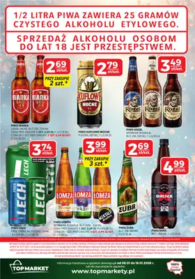 Top Market - gazetka promocyjna Gazetka od czwartku 08.01 do niedzieli 18.01 - strona 8