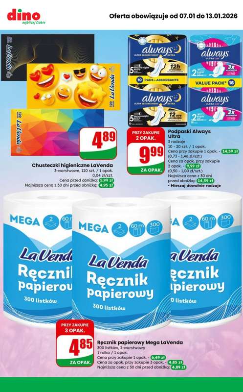 Dino - gazetka promocyjna Najlepsze promocje! od środy 07.01 do wtorku 13.01 - strona 9
