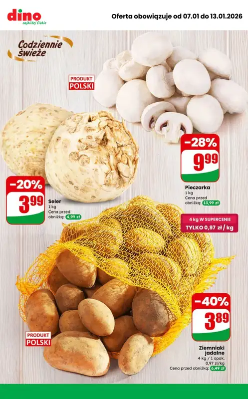 Dino - gazetka promocyjna Najlepsze promocje! od środy 07.01 do wtorku 13.01 - strona 7