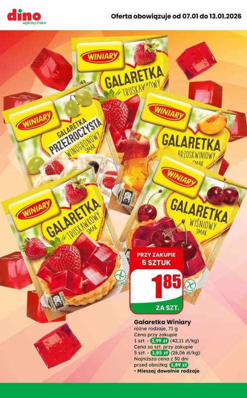 Dino - gazetka promocyjna Najlepsze promocje! od środy 07.01 do wtorku 13.01 - strona 3
