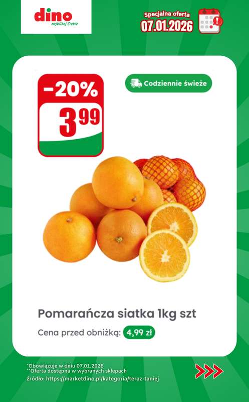 Dino - gazetka promocyjna Specjalna oferta na 07.01.2026 - promocje spoza gazetki od środy 07.01 do środy 07.01 - strona 4