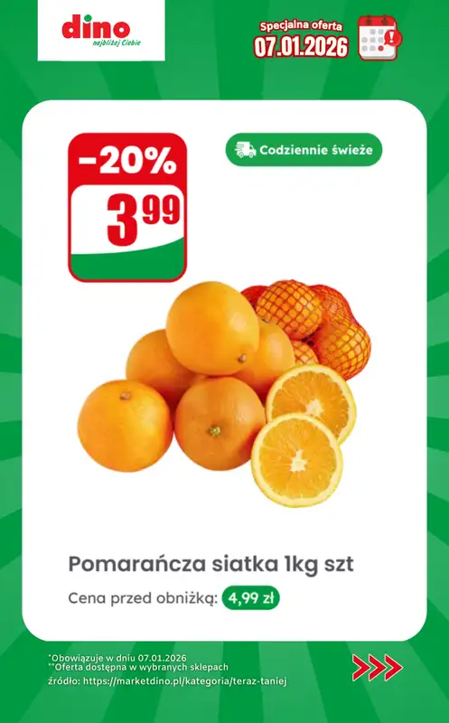 Dino - gazetka promocyjna Specjalna oferta na 07.01.2026 - promocje spoza gazetki od środy 07.01 do środy 07.01 - strona 4