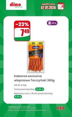 Dino - gazetka promocyjna Specjalna oferta na 07.01.2026 - promocje spoza gazetki od środy 07.01 do środy 07.01 - strona 9