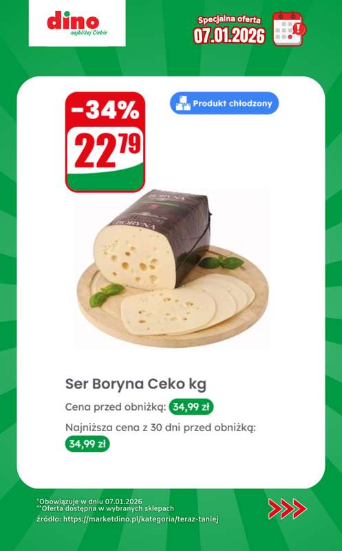 Dino - gazetka promocyjna Specjalna oferta na 07.01.2026 - promocje spoza gazetki od środy 07.01 do środy 07.01 - strona 6