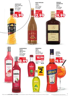 Kaufland - gazetka promocyjna Barek Kauflandu  do środy 21.01 - strona 9