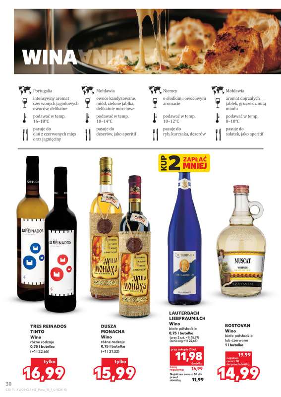 Kaufland - gazetka promocyjna Barek Kauflandu  do środy 21.01 - strona 30