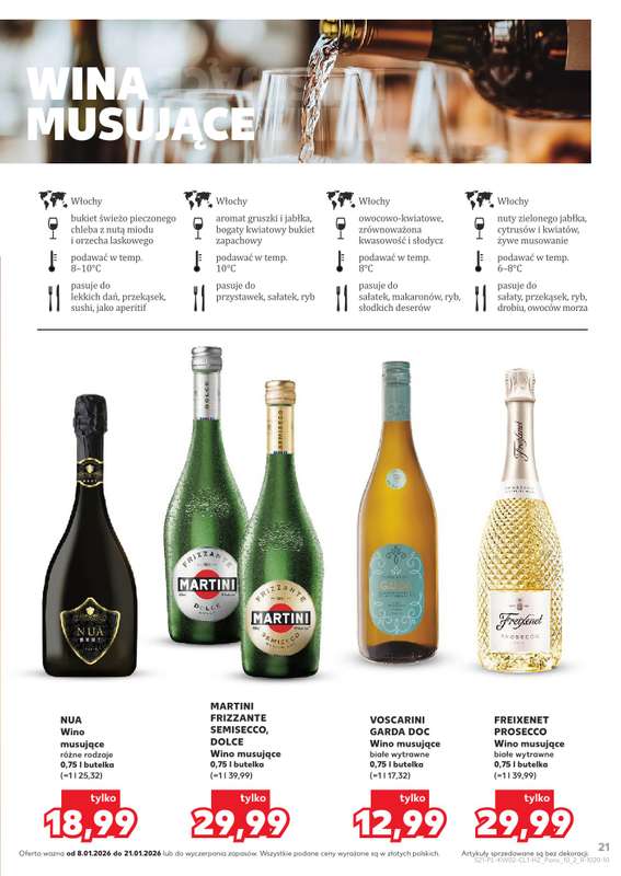 Kaufland - gazetka promocyjna Barek Kauflandu  do środy 21.01 - strona 21