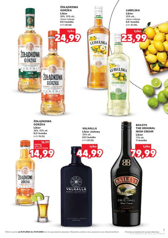 Kaufland - gazetka promocyjna Barek Kauflandu  do środy 21.01 - strona 7