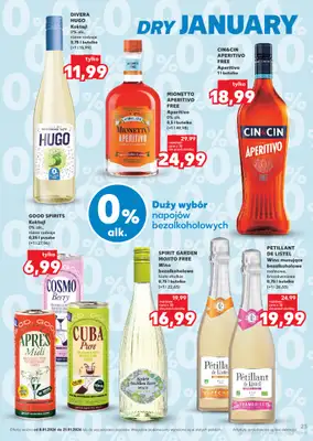 Kaufland - gazetka promocyjna Barek Kauflandu  do środy 21.01 - strona 23