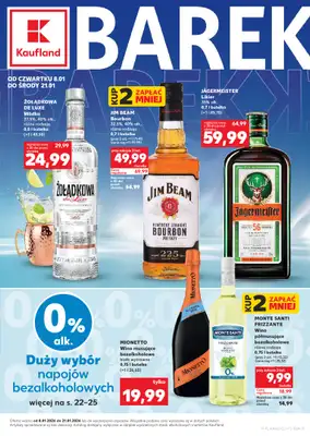 Kaufland - gazetka promocyjna Barek Kauflandu  do środy 21.01