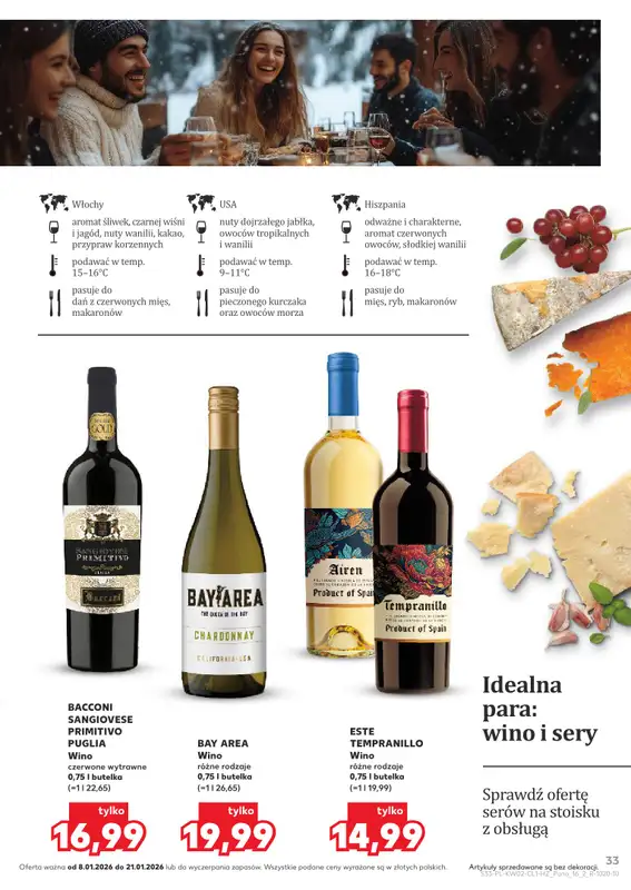 Kaufland - gazetka promocyjna Barek Kauflandu  do środy 21.01 - strona 33