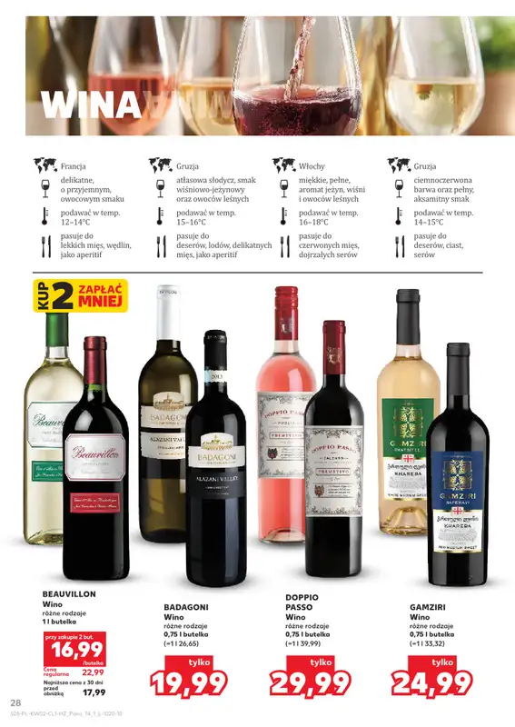 Kaufland - gazetka promocyjna Barek Kauflandu  do środy 21.01 - strona 28