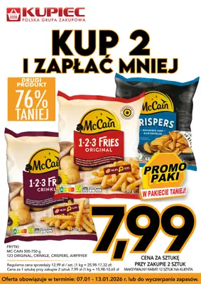 Kupiec - gazetka promocyjna Promopaki od środy 07.01 do wtorku 13.01 - strona 4