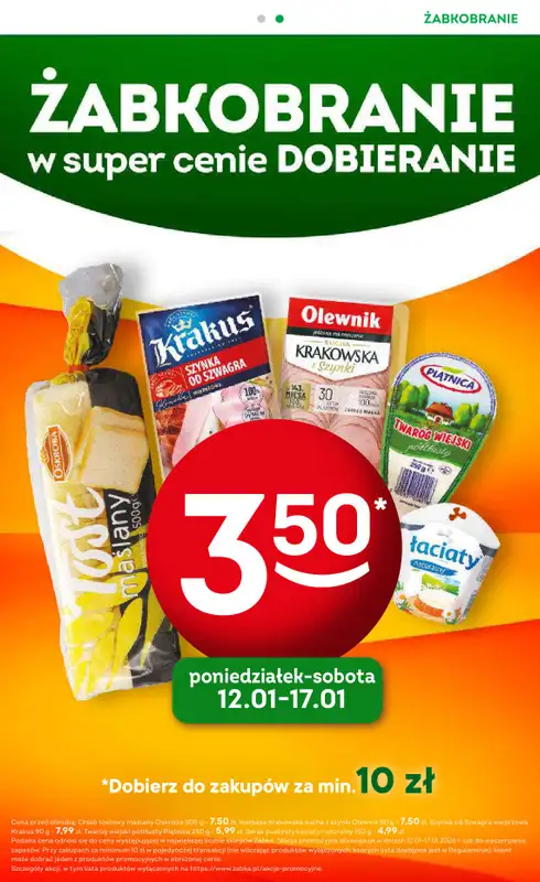 Żabka - gazetka promocyjna Gazetka Spożywcza   - strona 3