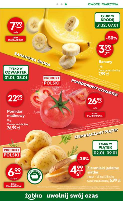 Żabka - gazetka promocyjna Gazetka Spożywcza od wtorku 30.12 do wtorku 13.01 - strona 9