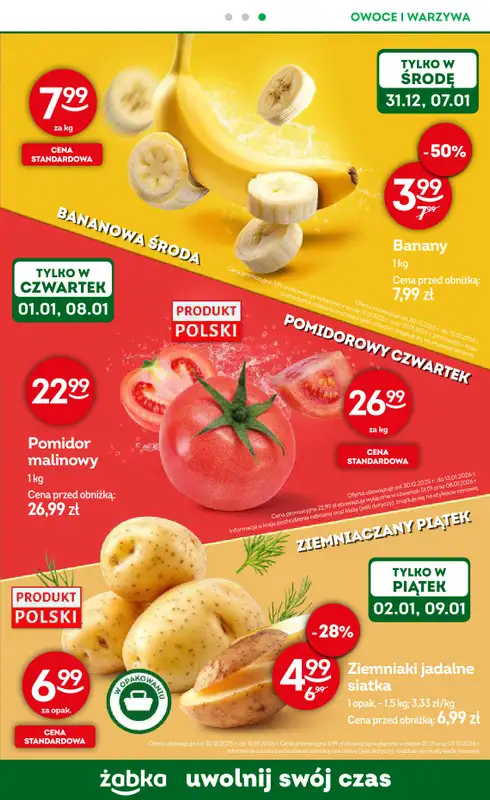 Żabka - gazetka promocyjna Gazetka Spożywcza od wtorku 30.12 do wtorku 13.01 - strona 9