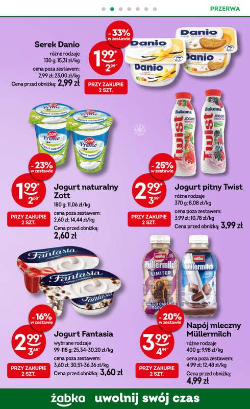 Żabka - gazetka promocyjna Gazetka od wtorku 30.12 do wtorku 13.01 - strona 39