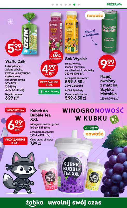 Żabka - gazetka promocyjna Gazetka od wtorku 30.12 do wtorku 13.01 - strona 43