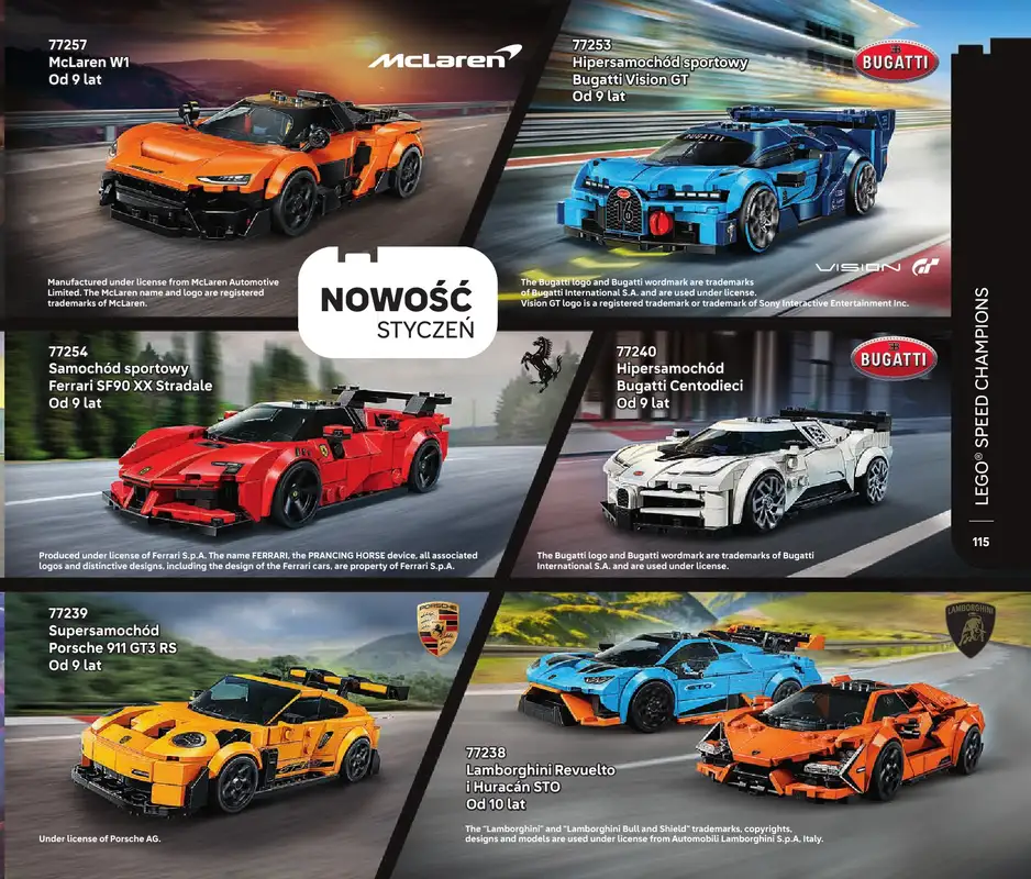 LEGO - gazetka promocyjna Katalog od środy 07.01 do wtorku 30.06 - strona 115