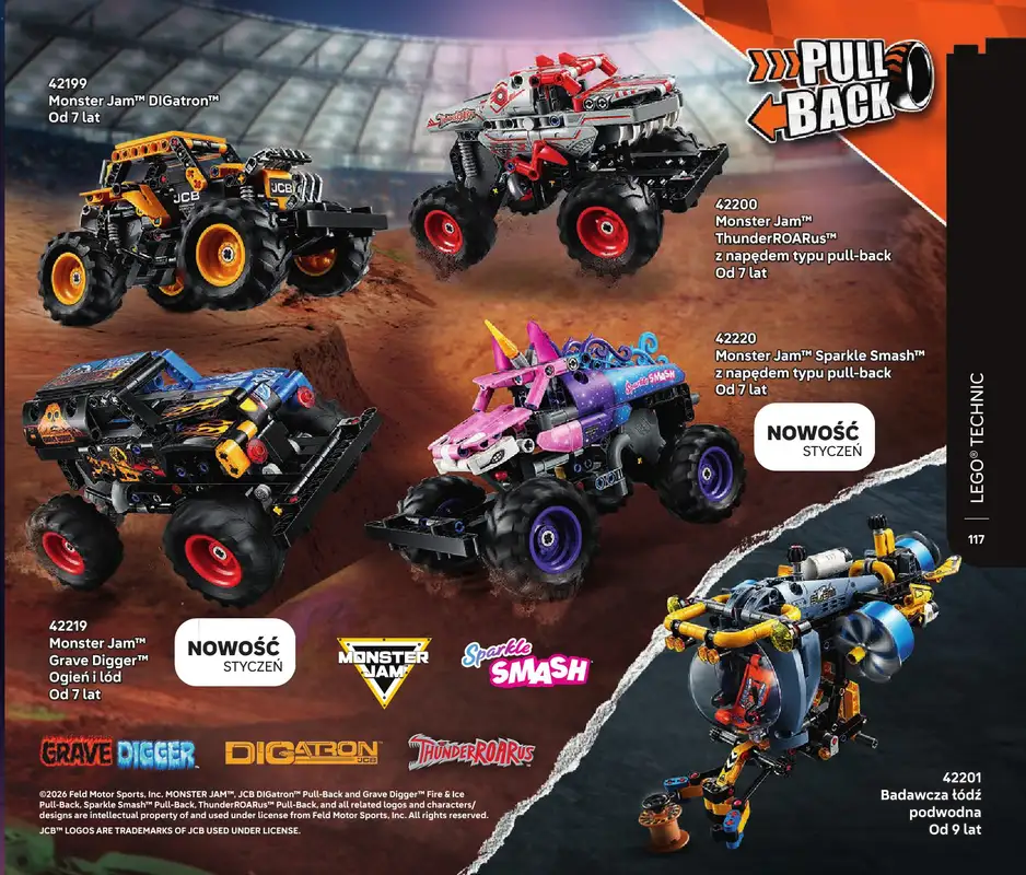 LEGO - gazetka promocyjna Katalog od środy 07.01 do wtorku 30.06 - strona 117