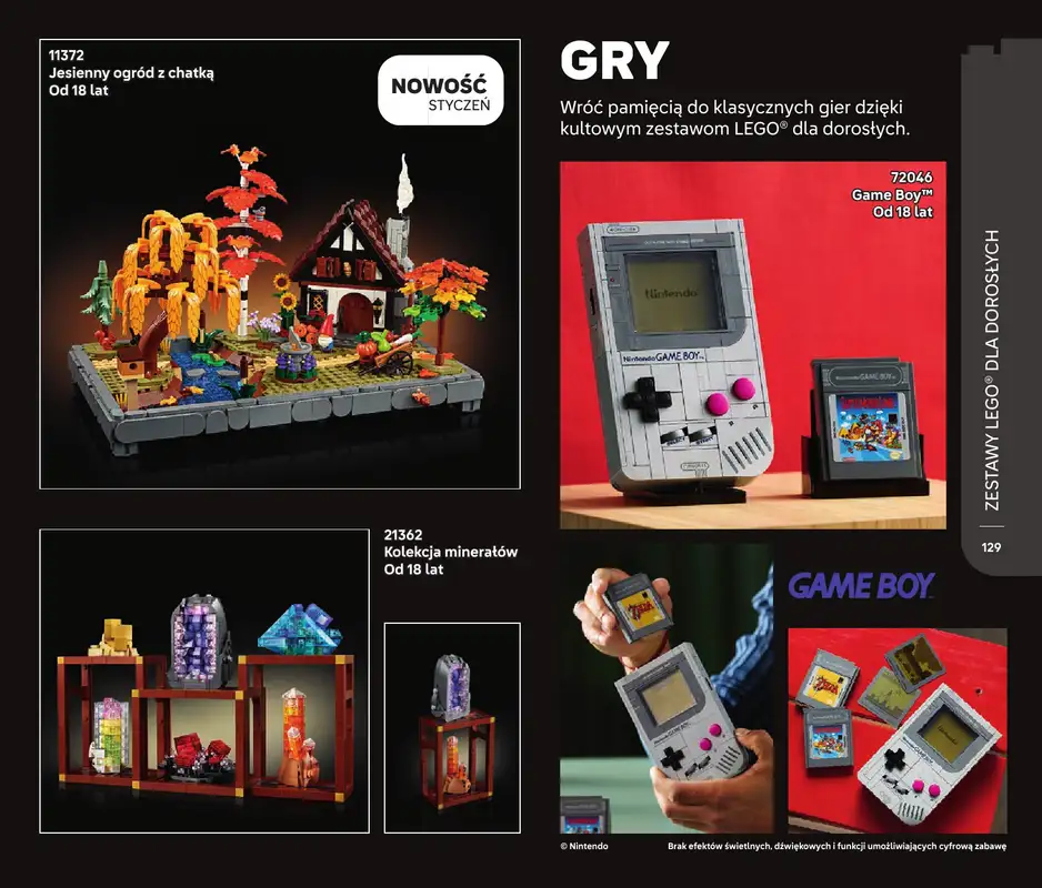 LEGO - gazetka promocyjna Katalog od środy 07.01 do wtorku 30.06 - strona 129