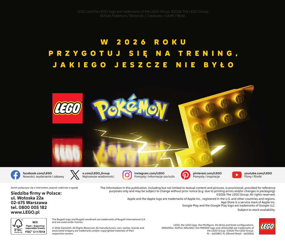 LEGO - gazetka promocyjna Katalog od środy 07.01 do wtorku 30.06 - strona 132