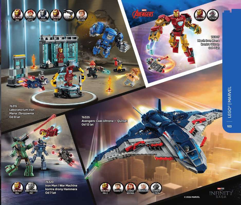 LEGO - gazetka promocyjna Katalog od środy 07.01 do wtorku 30.06 - strona 103