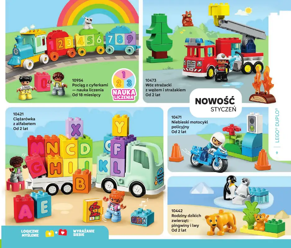 LEGO - gazetka promocyjna Katalog od środy 07.01 do wtorku 30.06 - strona 9