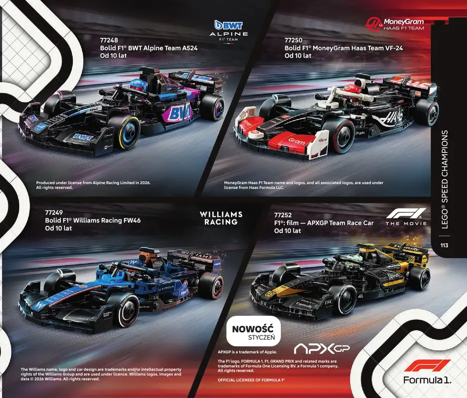 LEGO - gazetka promocyjna Katalog od środy 07.01 do wtorku 30.06 - strona 113