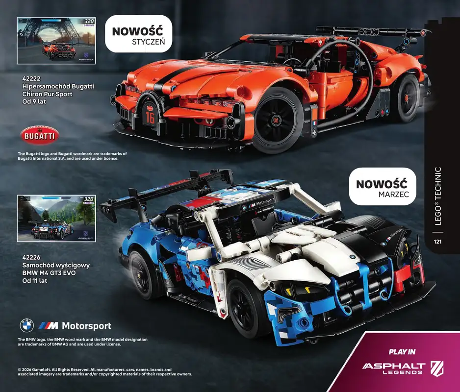 LEGO - gazetka promocyjna Katalog od środy 07.01 do wtorku 30.06 - strona 121