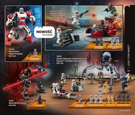 LEGO - gazetka promocyjna Katalog od środy 07.01 do wtorku 30.06 - strona 107