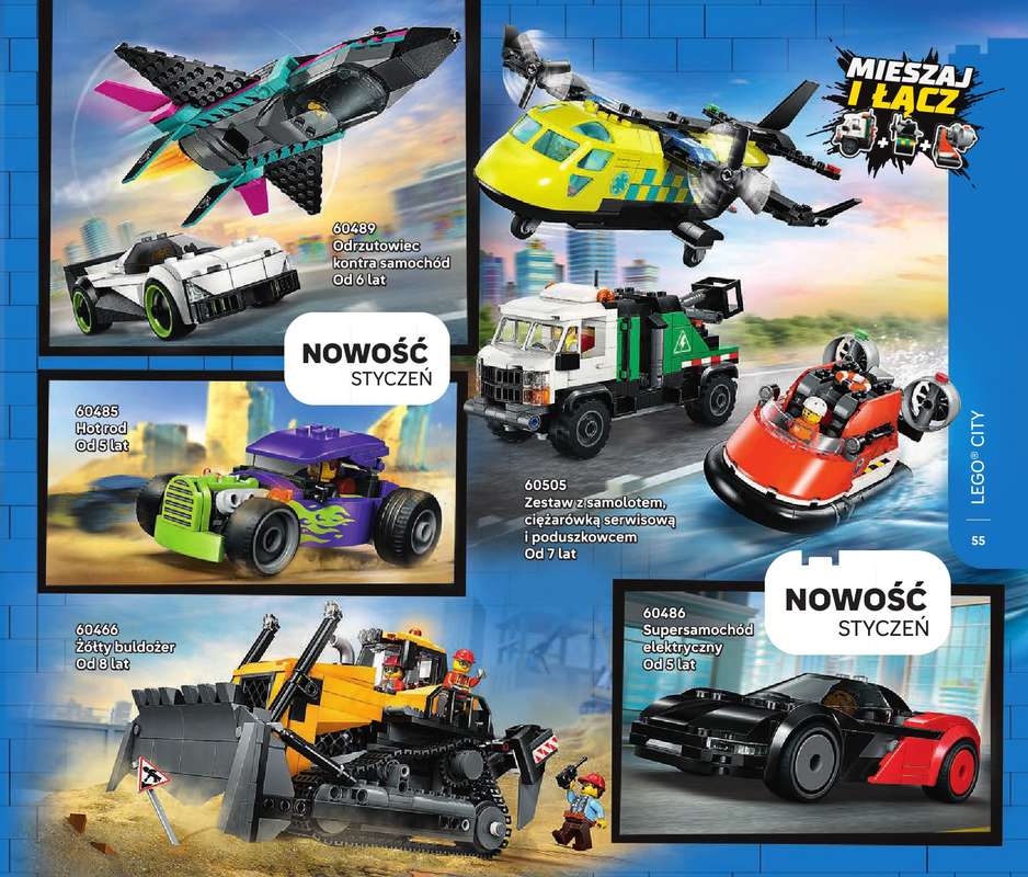 LEGO - gazetka promocyjna Katalog od środy 07.01 do wtorku 30.06 - strona 55