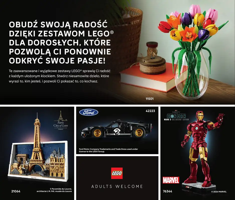LEGO - gazetka promocyjna Katalog od środy 07.01 do wtorku 30.06 - strona 124