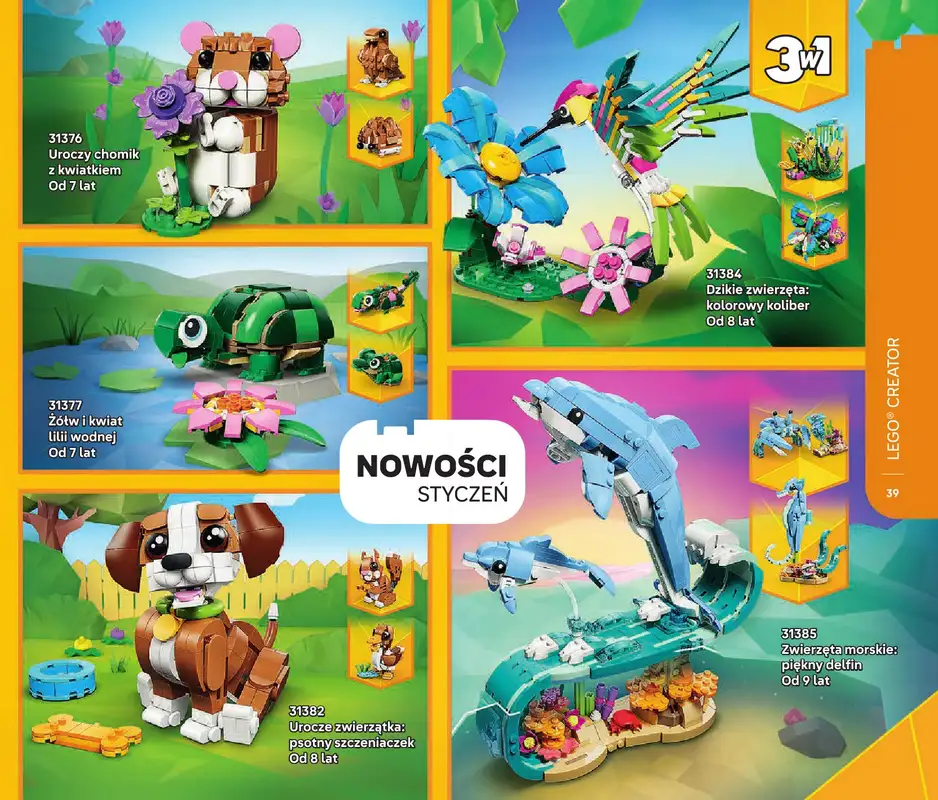 LEGO - gazetka promocyjna Katalog od środy 07.01 do wtorku 30.06 - strona 39