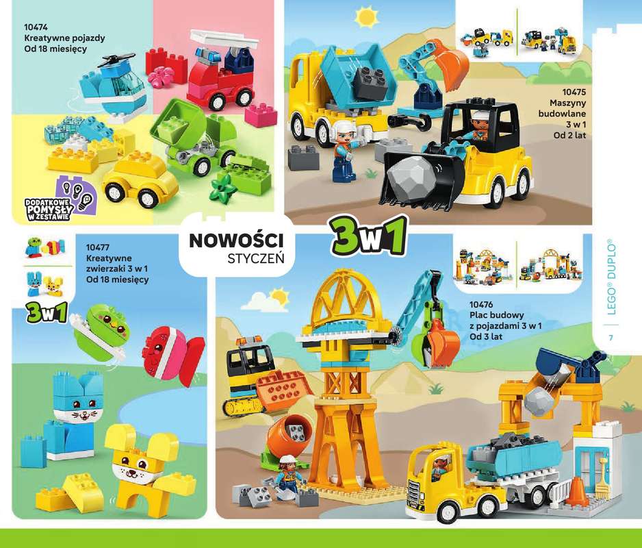 LEGO - gazetka promocyjna Katalog od środy 07.01 do wtorku 30.06 - strona 7