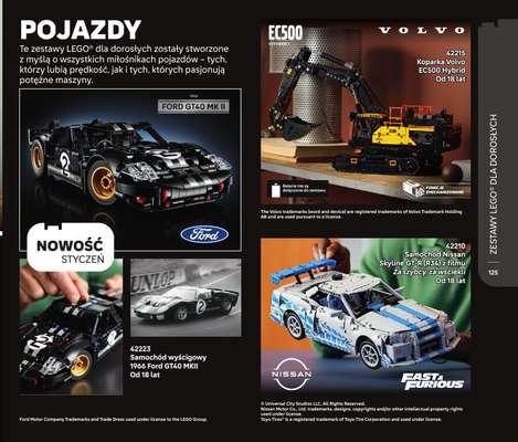 LEGO - gazetka promocyjna Katalog od środy 07.01 do wtorku 30.06 - strona 125