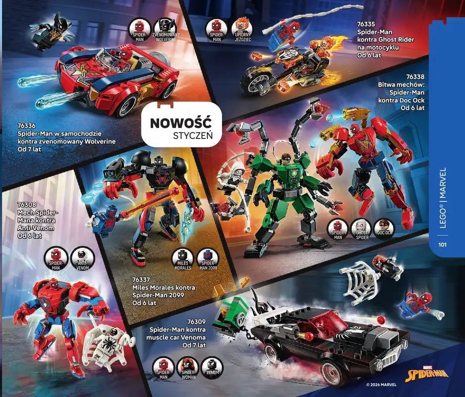 LEGO - gazetka promocyjna Katalog od środy 07.01 do wtorku 30.06 - strona 101