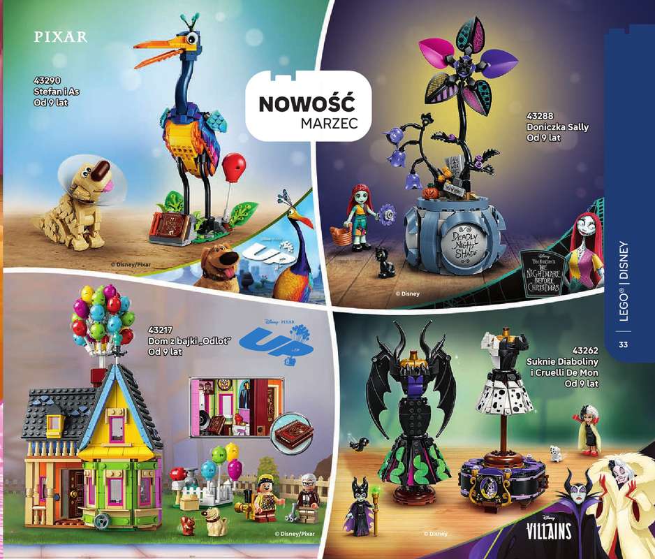 LEGO - gazetka promocyjna Katalog od środy 07.01 do wtorku 30.06 - strona 33
