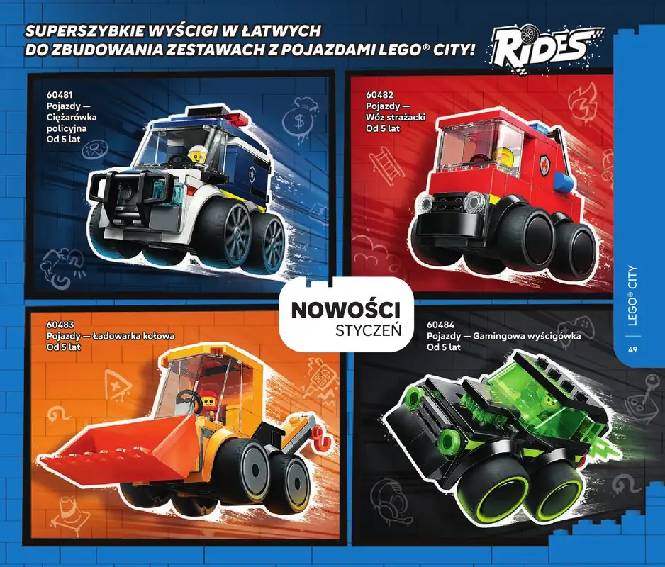 LEGO - gazetka promocyjna Katalog od środy 07.01 do wtorku 30.06 - strona 49