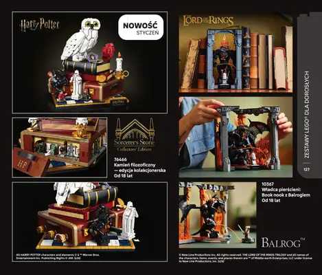 LEGO - gazetka promocyjna Katalog od środy 07.01 do wtorku 30.06 - strona 127