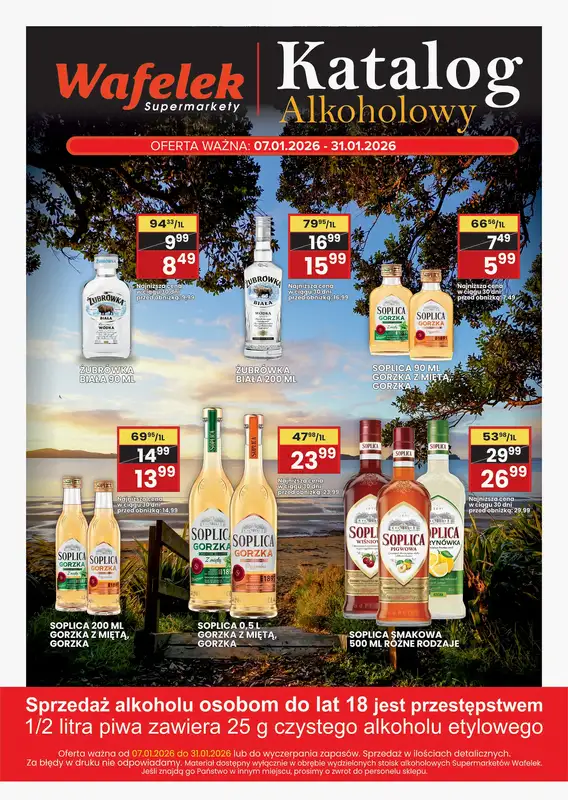 Wafelek - gazetka promocyjna Gazetka alkoholowa   - strona 2