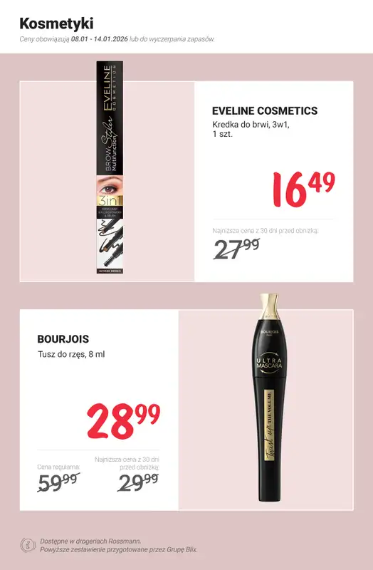 Rossmann - gazetka promocyjna MEGA promocje z nowej gazetki   - strona 3