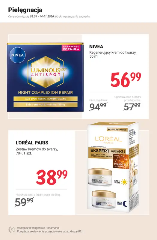 Rossmann - gazetka promocyjna MEGA promocje z nowej gazetki od czwartku 08.01 do środy 14.01 - strona 6