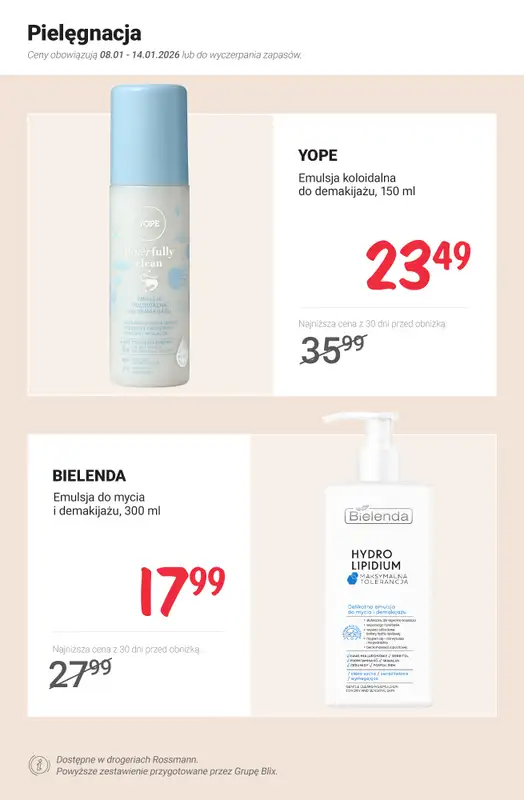 Rossmann - gazetka promocyjna MEGA promocje z nowej gazetki od czwartku 08.01 do środy 14.01 - strona 5