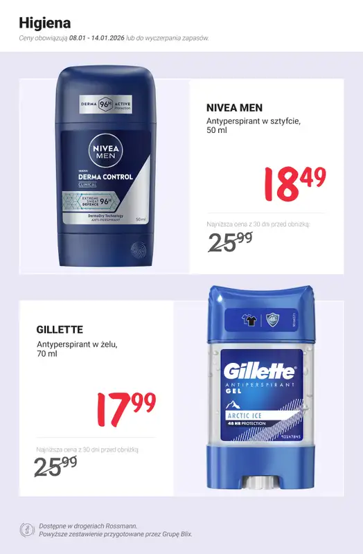 Rossmann - gazetka promocyjna MEGA promocje z nowej gazetki od czwartku 08.01 do środy 14.01 - strona 9