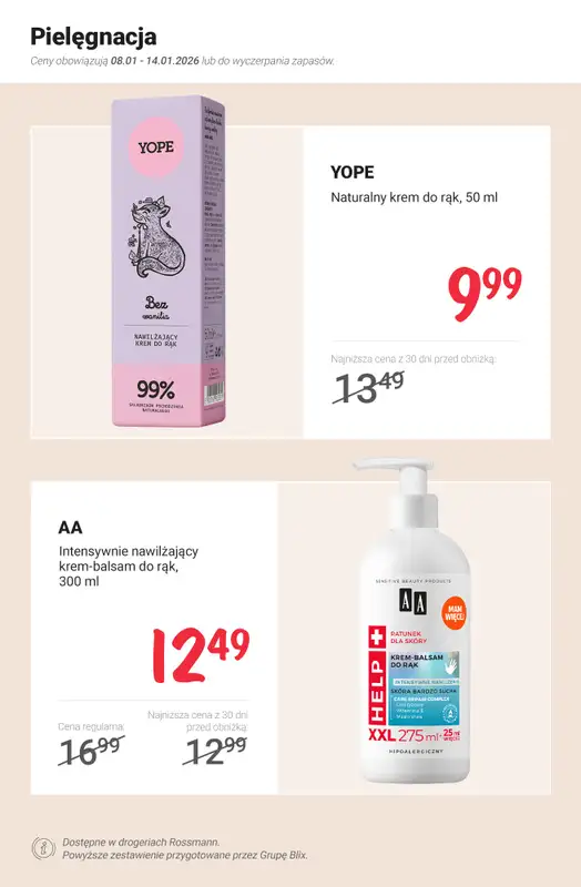 Rossmann - gazetka promocyjna MEGA promocje z nowej gazetki od czwartku 08.01 do środy 14.01 - strona 7