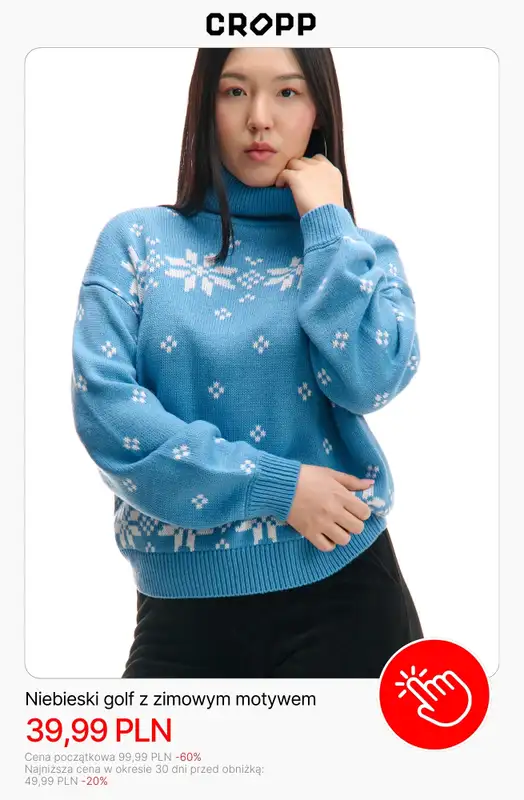 Cropp - gazetka promocyjna Swetry dla niej do -50%   - strona 3