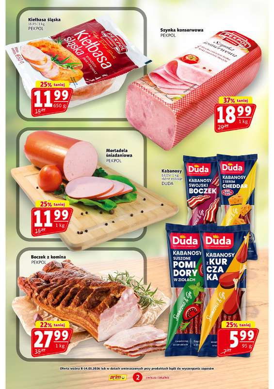 Prim Market - gazetka promocyjna Gazetka od czwartku 08.01 do środy 14.01 - strona 2