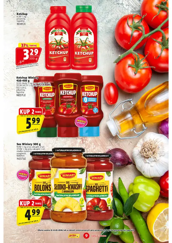 Prim Market - gazetka promocyjna Gazetka od czwartku 08.01 do środy 14.01 - strona 9